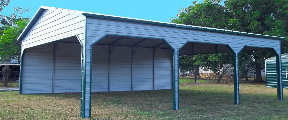 Deluxe Side Entry Carport